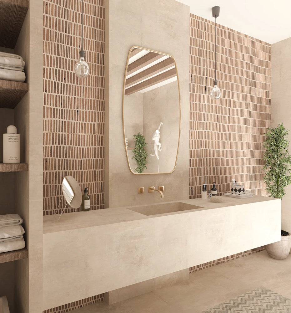 Katie Irregular Wall Mirror Home Decor Asymmetrical Wall Hung Aesthetic Mirror Interior Design